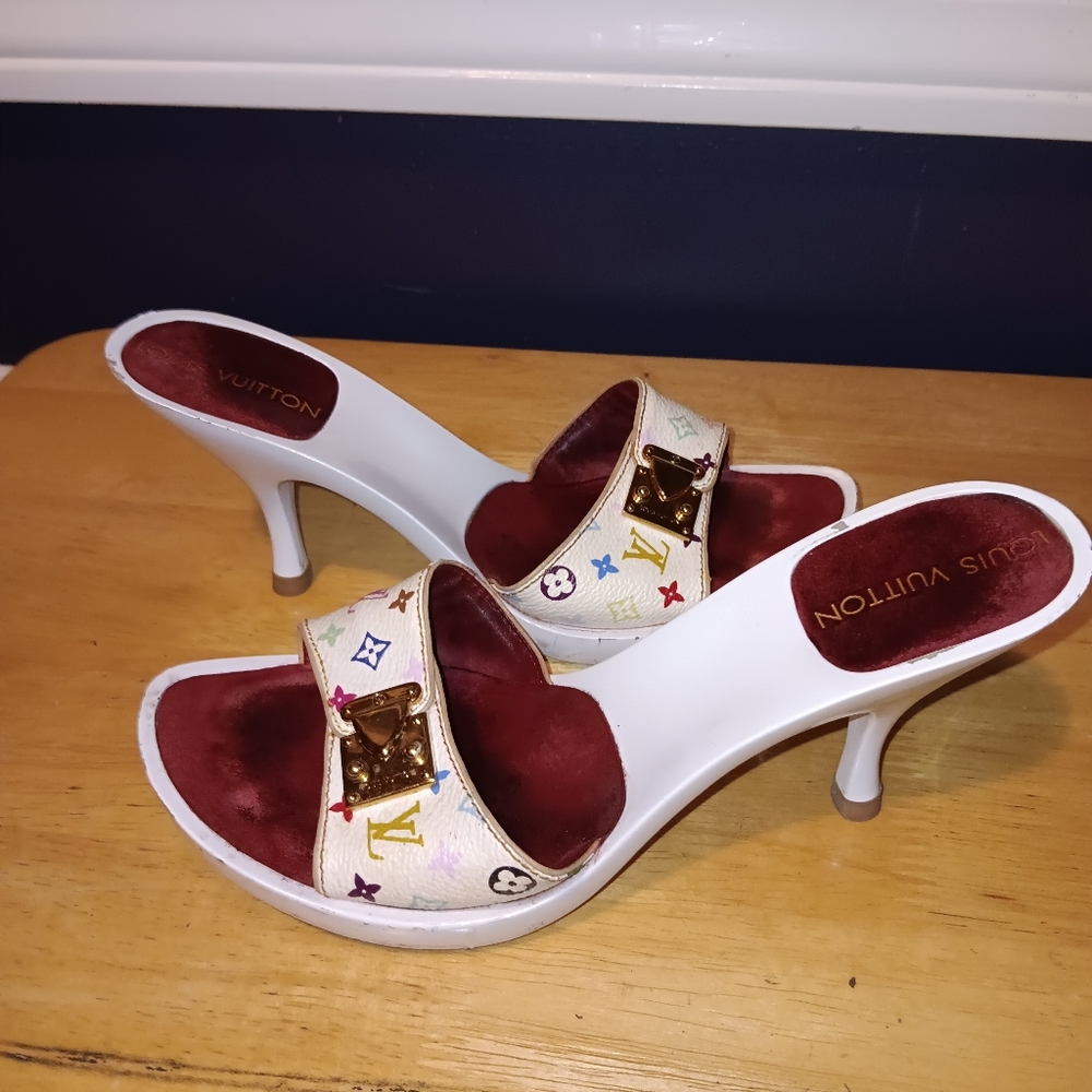 Louis Vuitton Rare Murakami Heels Size 6 - Picture 2 of 6